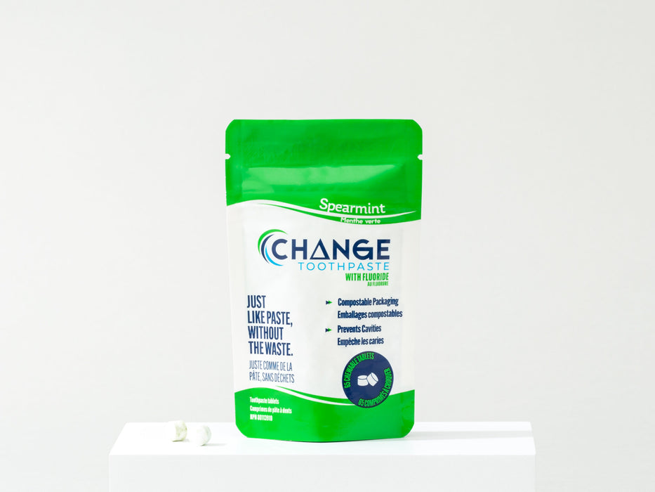 Change Toothpaste - with Fluoride