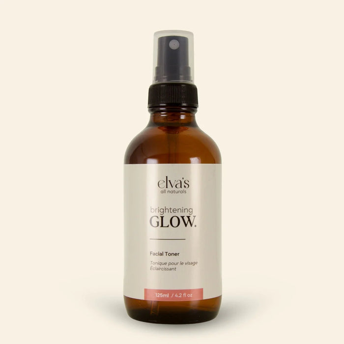 Elva's All Natural - GLOW – Brightening Facial Toner & Makeup Setting Spray with Bioflavonoids