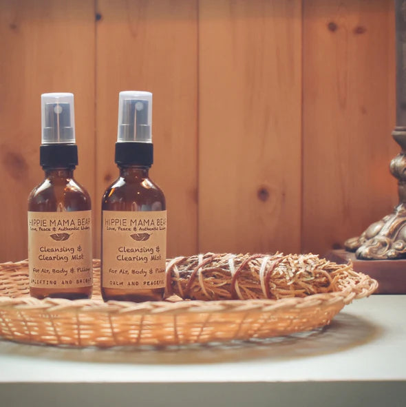 Hippie Mama Bear - shampoo bar, perfume bar, deodorant and room and linen spray