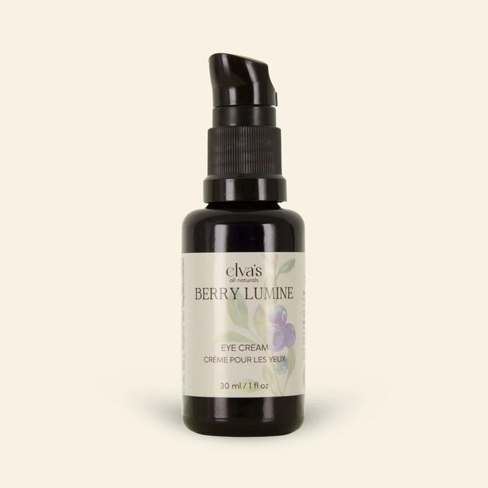 Elva's All Natural - BERRY LUMINE – Blueberry & Caffeine Illuminating Eye Cream