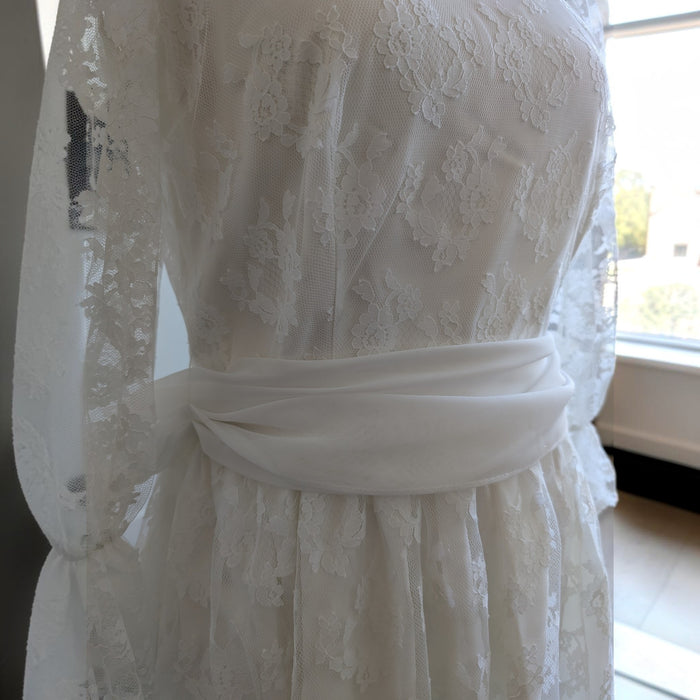 Vintage 1980 Gordon Dress Toronto Lace Wedding Gown – Size 6
