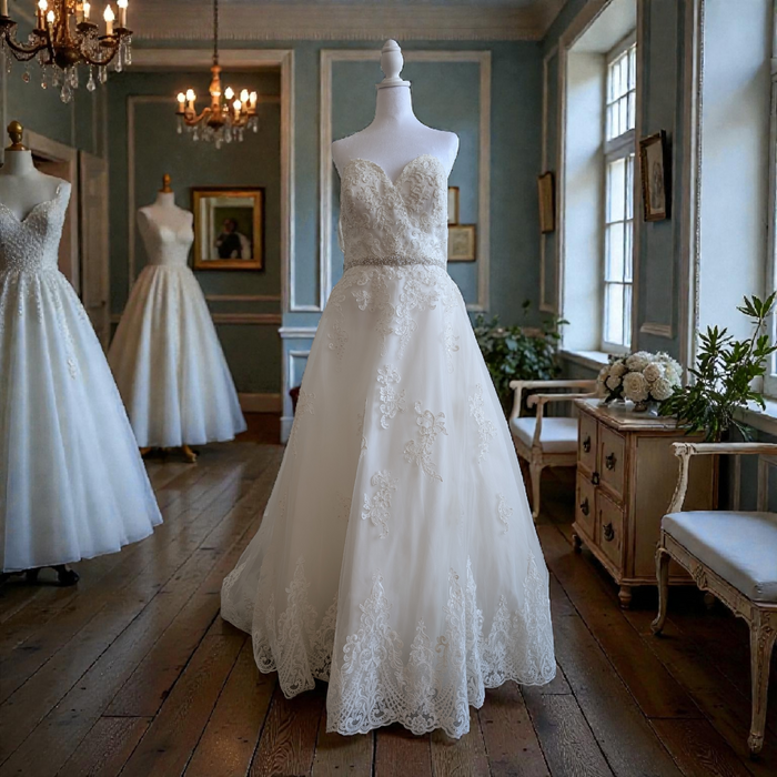 2018 Kenneth Winston Wedding Gown