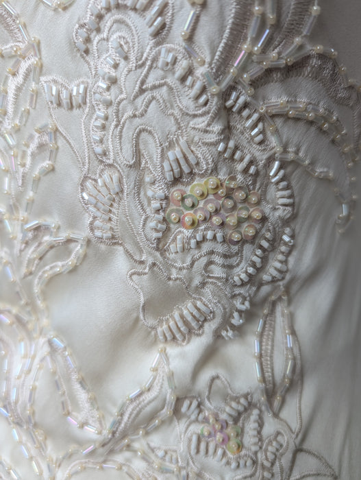 2007 Holt Renfrew Vintage-Inspired Silk-Style Dress