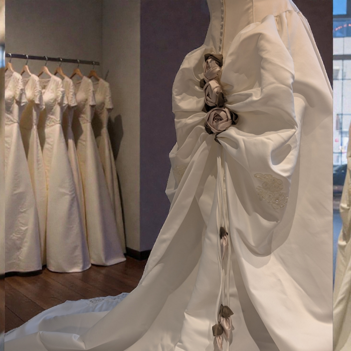 1990 Sweetheart Wedding Gown