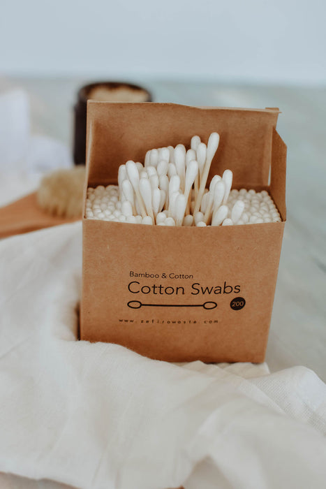 Bamboo and Cotton Ear Swabs